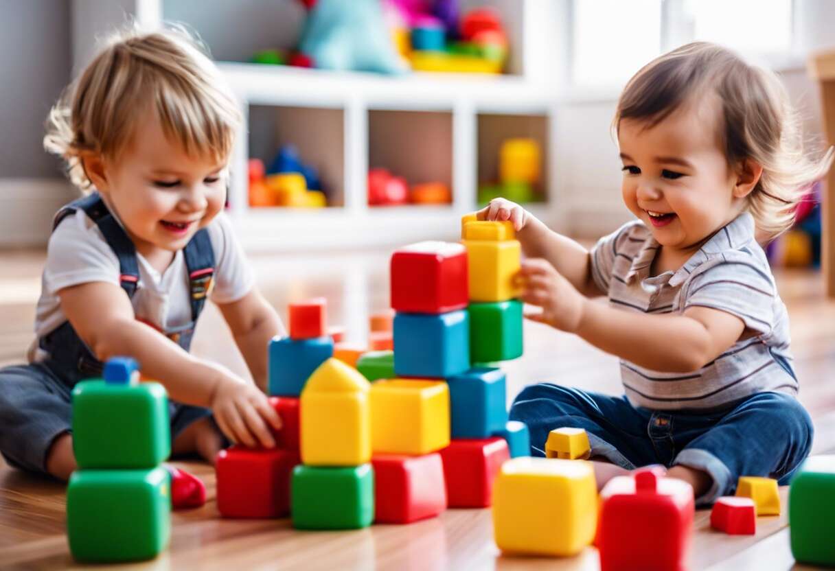 Stimulation sensorielle et motrice : les bienfaits des blocs de construction pour bébés
