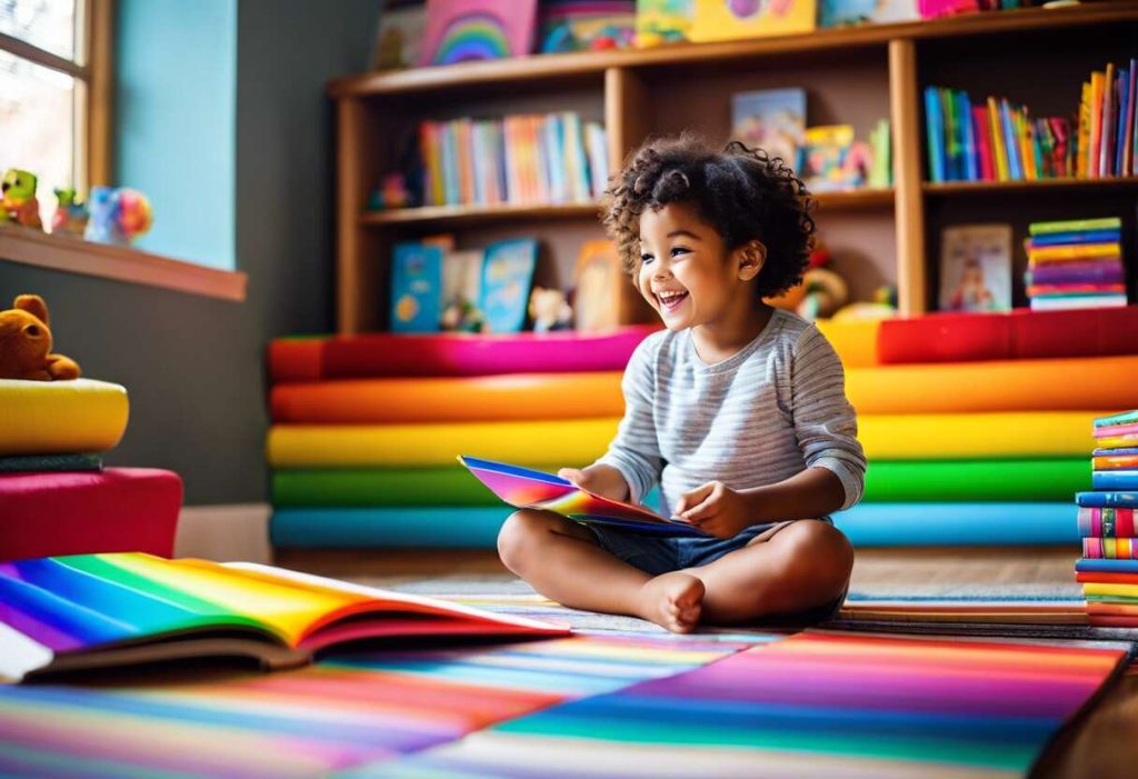 Astuce parents : utiliser des livres interactifs pour l'éveil aux couleurs