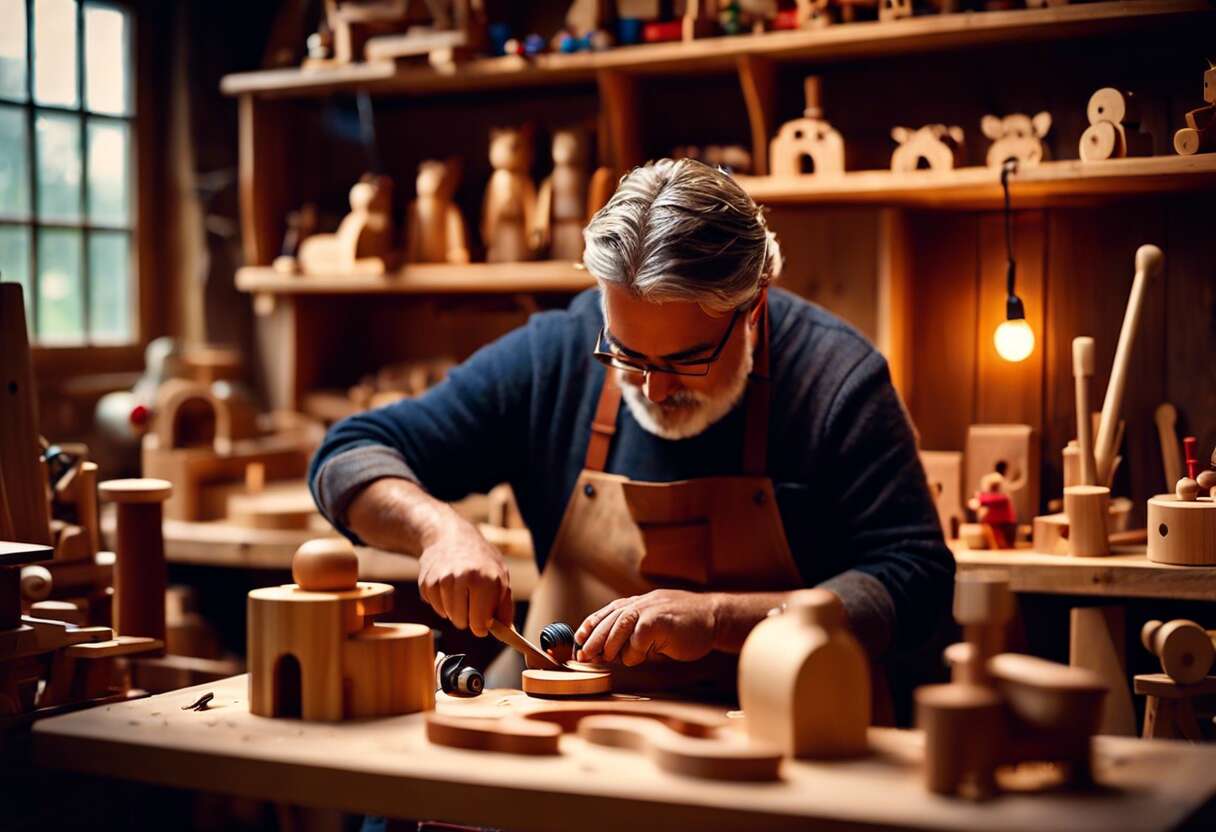 L'artisanat et le jouet en bois aujourd'hui : entre tradition et modernité